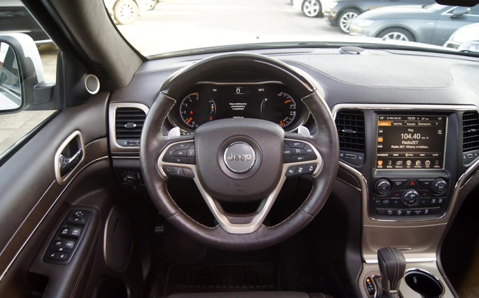 Jeep Grand Cherokee cena 129150 przebieg: 128104, rok produkcji 2016 z Chocianów małe 781
